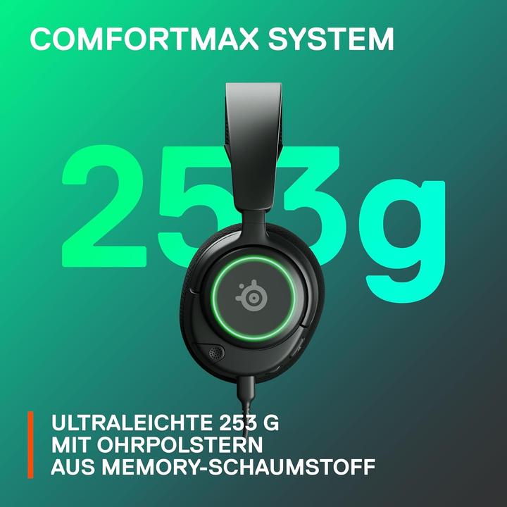 Produktbild SteelSeries Arctis Nova 3 (Kabelgebunden)