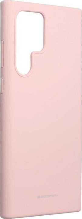 Immagine prodotto partner Tele.com Custodia in silicone Mercury SAMSUNG S22 ULTRA rosa (Samsung Galaxy S22 Ultra)