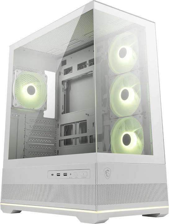 Actual product image MSI GEH Midi MAG PANO 110R PZ WHITE (ATX, mATX, Mini-ITX)