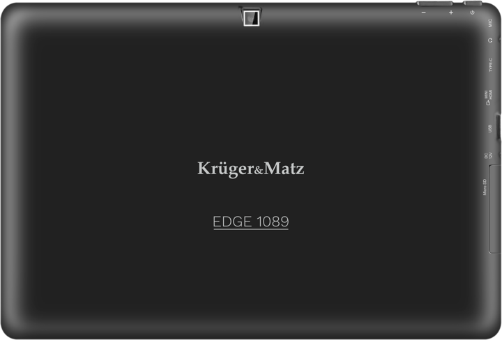 Actual product image Krüger&Matz EDGE 1089 tablet (WLAN only, 10.10", 128 GB, Black)