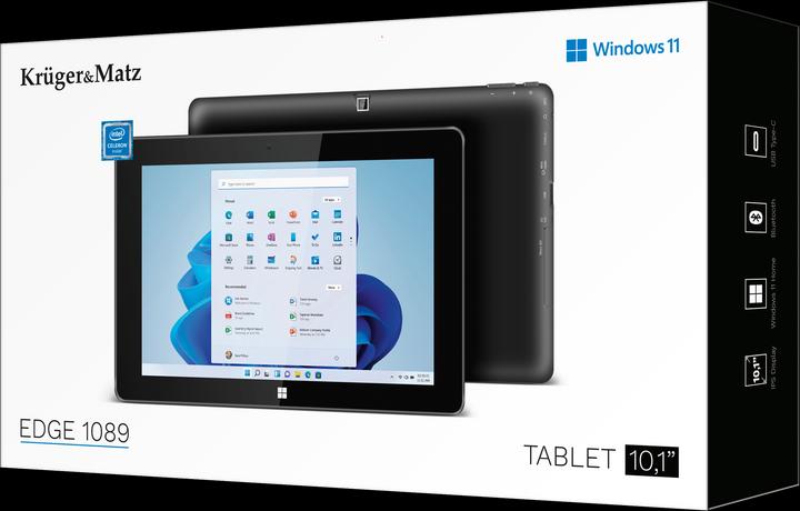 Produktbild Krüger&Matz Edge 1089 (nur WLAN, 10.10", 128 GB, Schwarz)