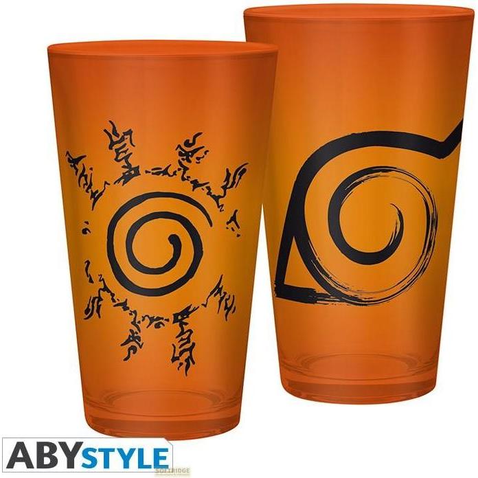 Abystyle Trasparente/Rosso Naruto Shippuden: Konoha & Siegel, Altri Accessori Gaming,