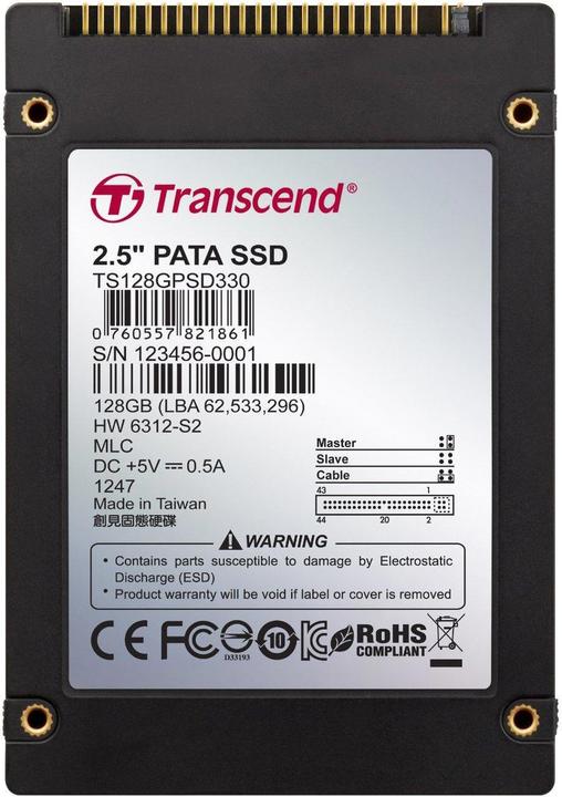 Immagine prodotto Transcend PSD330 (128 GB, 2.5")