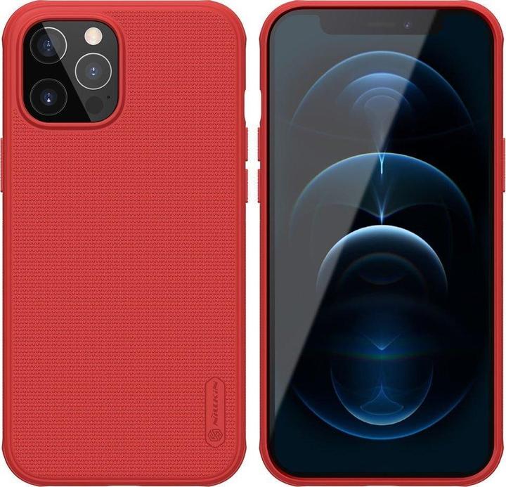 Produktbild Nillkin Frosted case for Apple iPhone 12 Pro Max (red) universal (Apple iPhone 12 Pro Max)