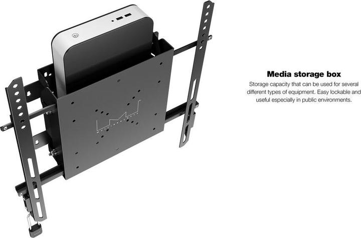 Immagine prodotto Multibrackets M PC BOX Tilt VESA 400 da 81 a 140 cm 30 kg LG PANASONIC SAMSUNG SONY PHILIPS