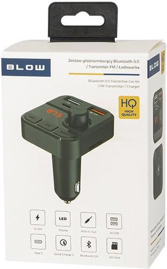Produktbild Blow FM transmitter USB + WIRELESS 3.1A