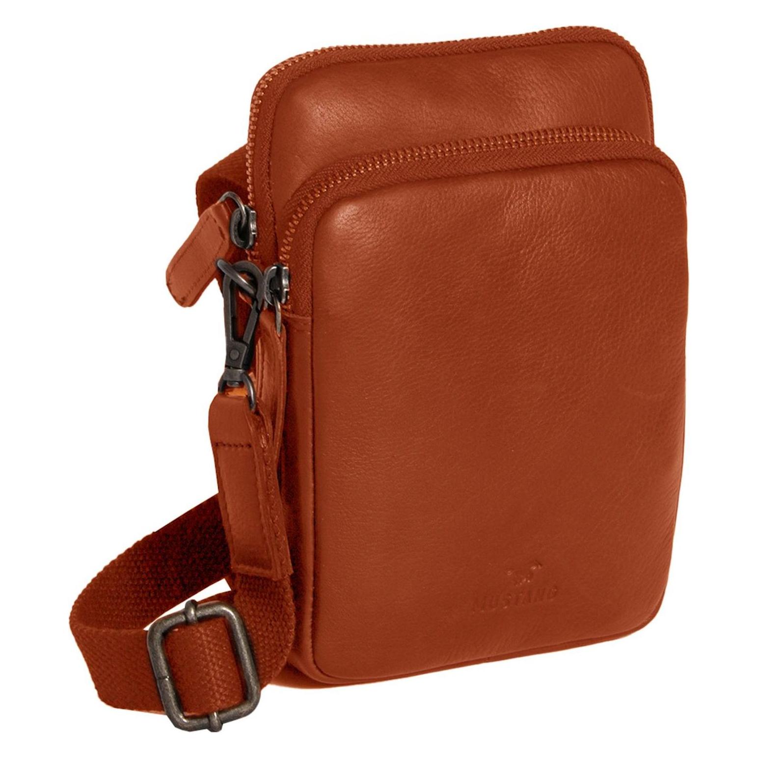 Mustang, Damen, Handtasche, Perth Shoulderbag, Braun