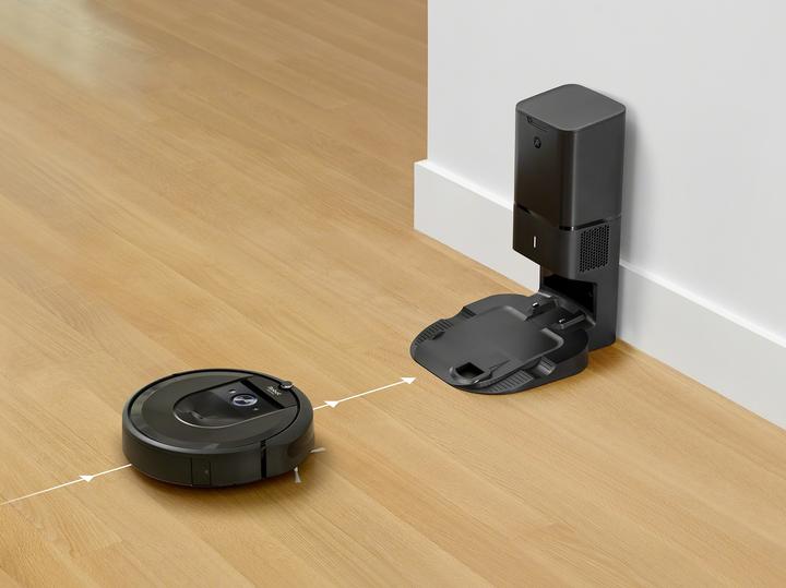 Produktbild iRobot Roomba i7+ Schwarz (Saugroboter)