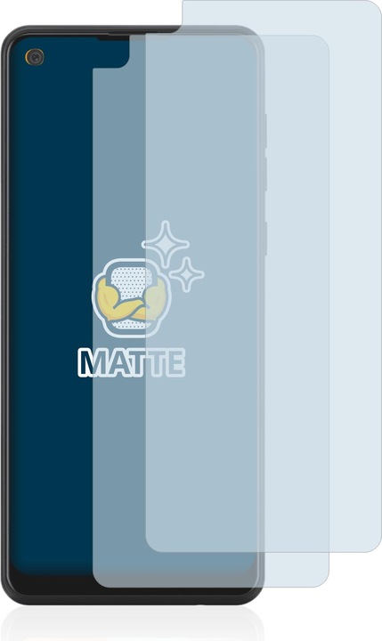 Actual product image BROTECT Protector Anti-Glare (2 Piece, Samsung Galaxy A21)