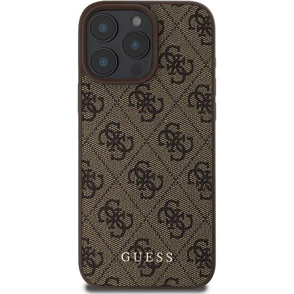Thumbnail - Guess GUHCP16XG4GFBR iPhone 16 Pro Max 6.9" brązowy/brown hard case 4G Classic (Apple iPhone 16 Pro Max), Smartphone Hül...