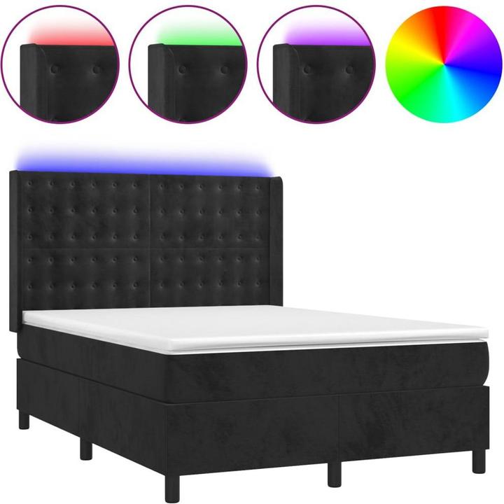 Actual product image vidaXL Boxspringbett (140 x 200 cm)