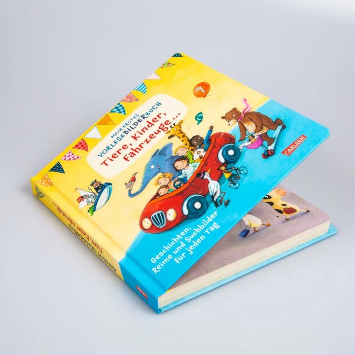 Produktbild Mein erstes Vorlese-Bilder-Buch: Tiere, Kinder, Fahrzeuge und noch viel mehr (Deutsch, Anna Taube, Annette Moser, Günther Jakobs, Julia Hofmann, 2022)