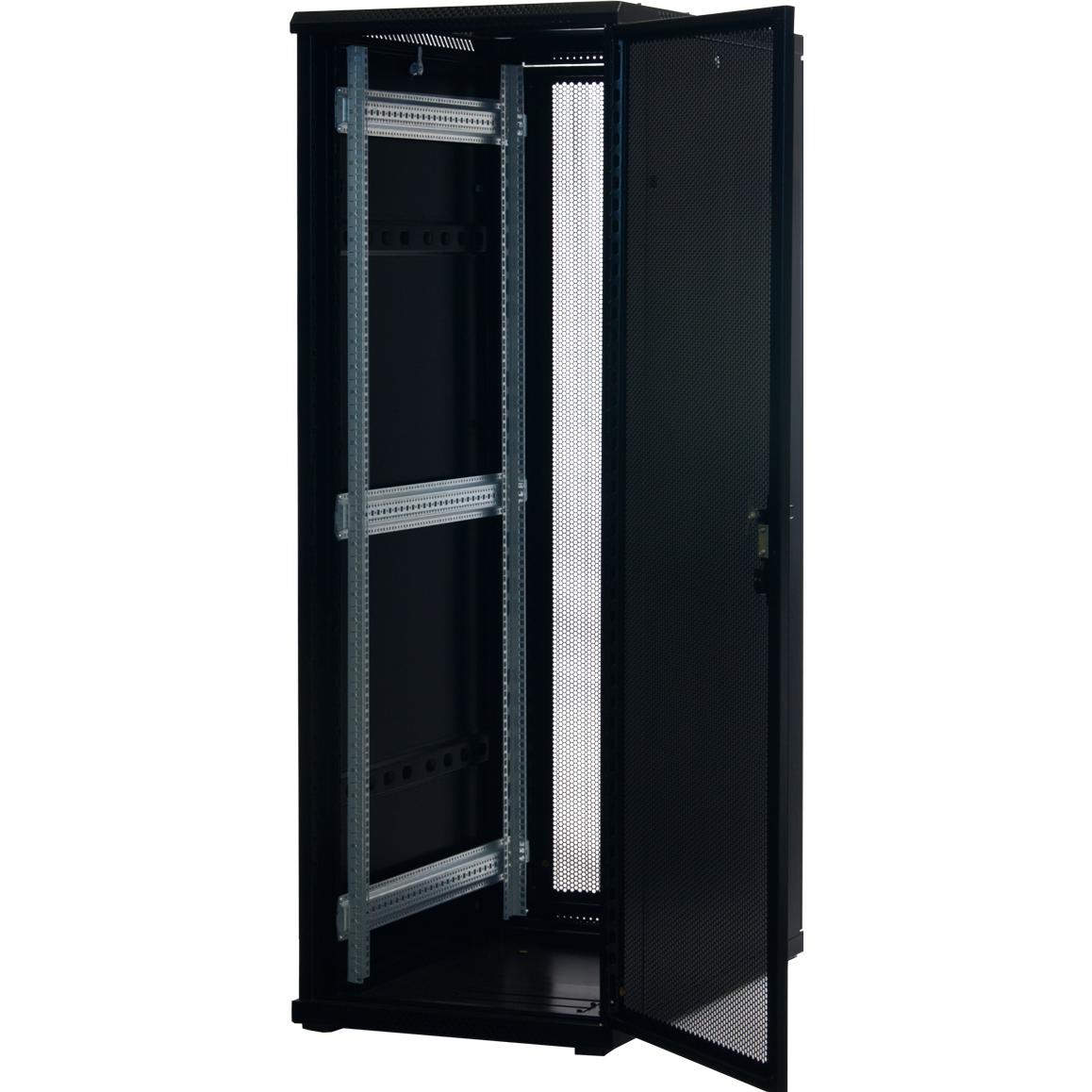 Thumbnail - Rockstable 19" 37 HE 600x1000x1800mm (19 Zoll Rack), Serverschrank, Schwarz