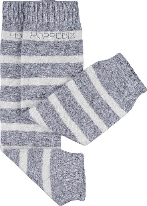 Crème, Rayé, Gris