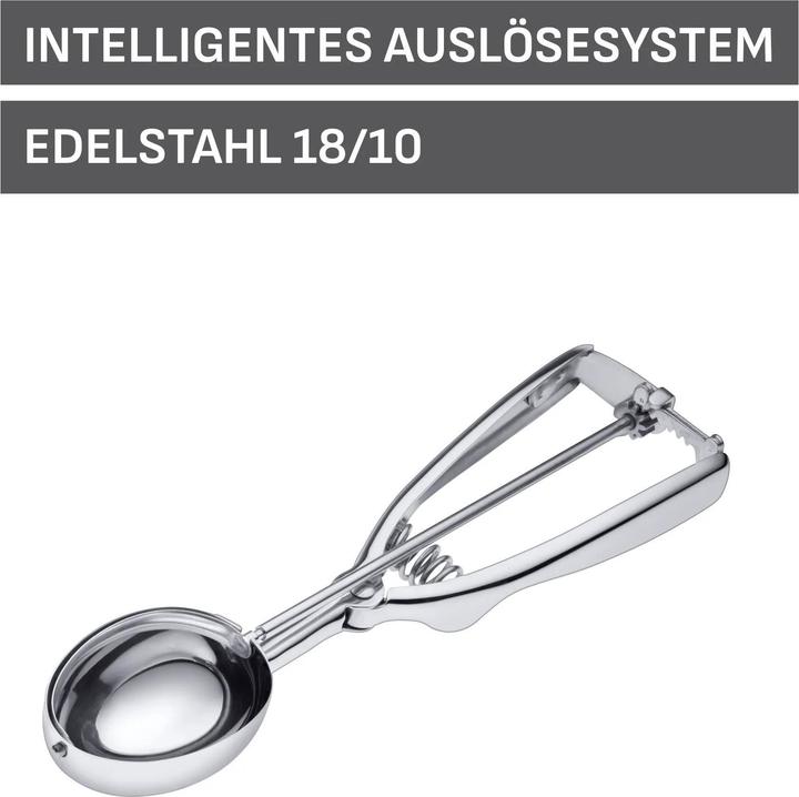 Produktbild Silit Eisportionierer oval Eislöffel mit Auswerfer 22,5cm Reis Portionierer Edelstahl (Eisportionierer)