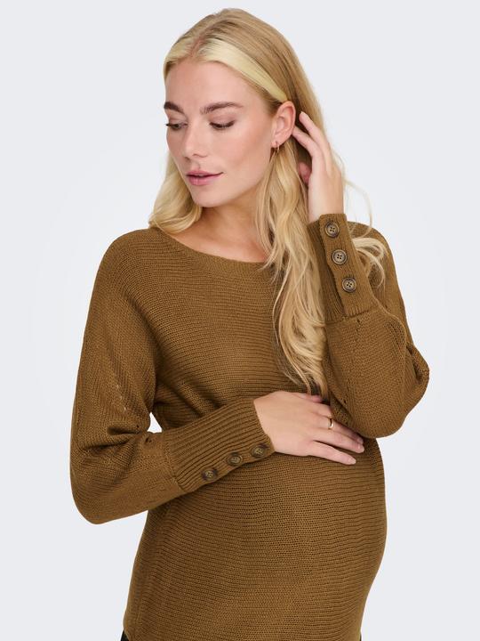 Produktbild Only Maternity Mama U-Boot-Ausschnitt Strickpullover (L)