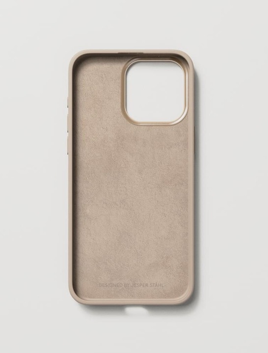 Actual product image Nudient Back Cover Bold Case iPhone 15 Pro Max Linen Beige (Apple iPhone 15 Pro Max)