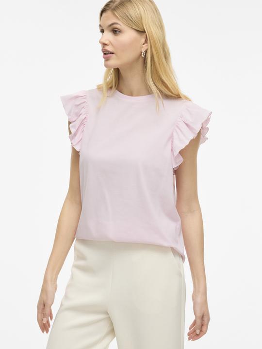 Image du produit Vila VISUMMER Rundhals Oberteil mit angeschnittenen Ärmeln (XXL)