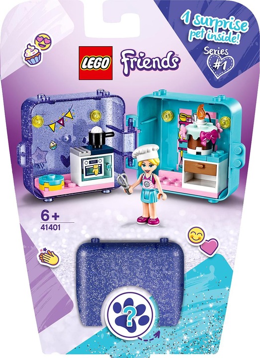 Actual product image LEGO Stephanie's magic cube - baker (41401, LEGO Friends)