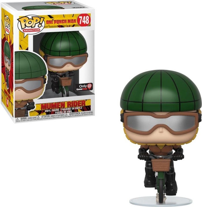 Actual product image Funko POP! One Punch Man Mumen Rider Exclusive
