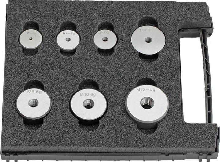 Fortis Set di calibri per anelli di scarto filettatura Filettatura M3-M12 6g