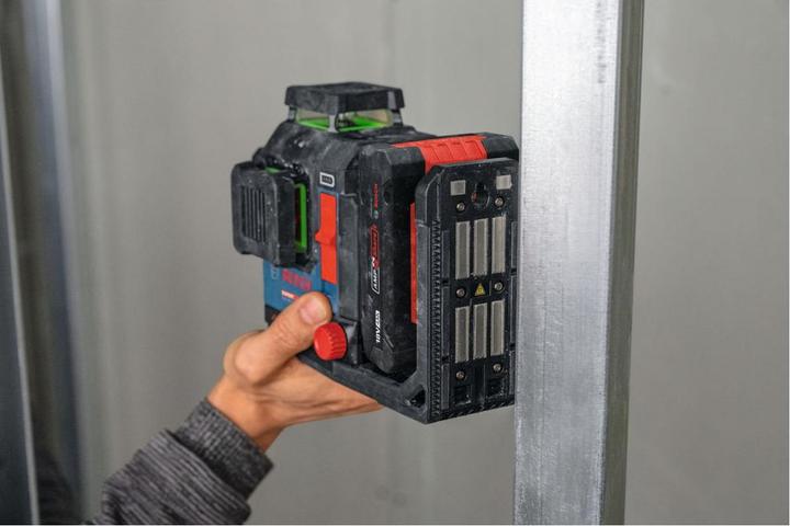 Produktbild Bosch Hausgeräte Bosch Linienlaser EXLL18V-120-33CG, 1 x EXBA18V-40