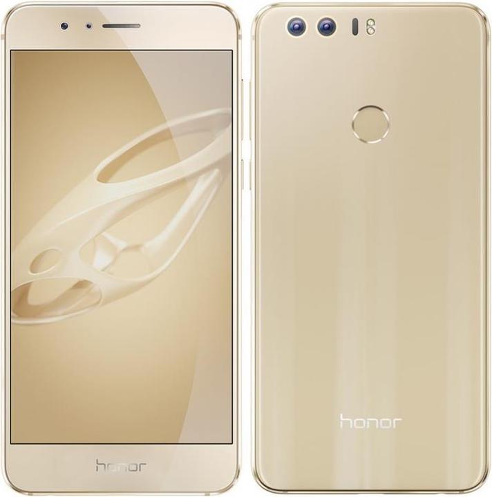 Actual product image Honor 8 Premium (32 GB, Gold, 5.20", Hybrid Dual SIM, 4G)