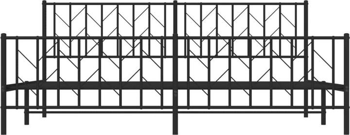 Actual product image vidaXL Bettgestell (200 x 200 cm)