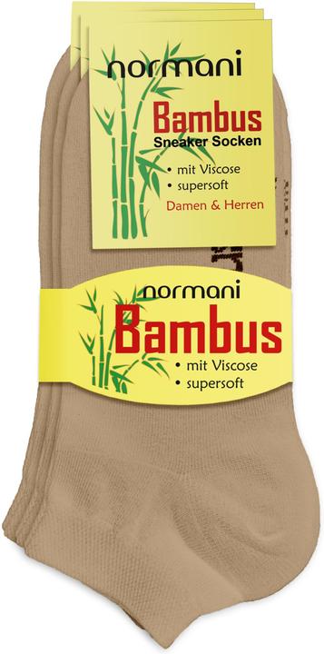 Produktbild Normani 6 Paar Bambus-Gesundheitssocken Sneakers (6er Pack, 43 - 46)