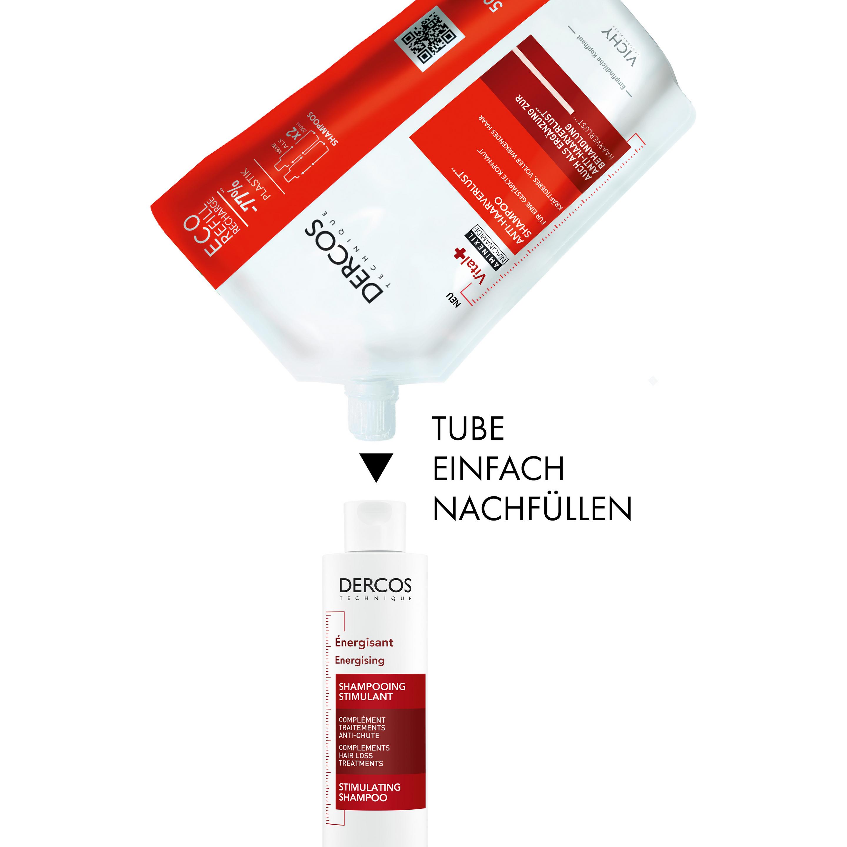 Thumbnail - Vichy, Shampoo, Dercos Vital (500 ml, Flüssiges Shampoo)