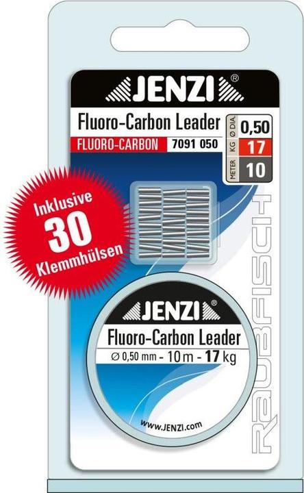 Produktbild Jenzi Fluorocarbon Leader Set (17 kg, 0.50 mm)