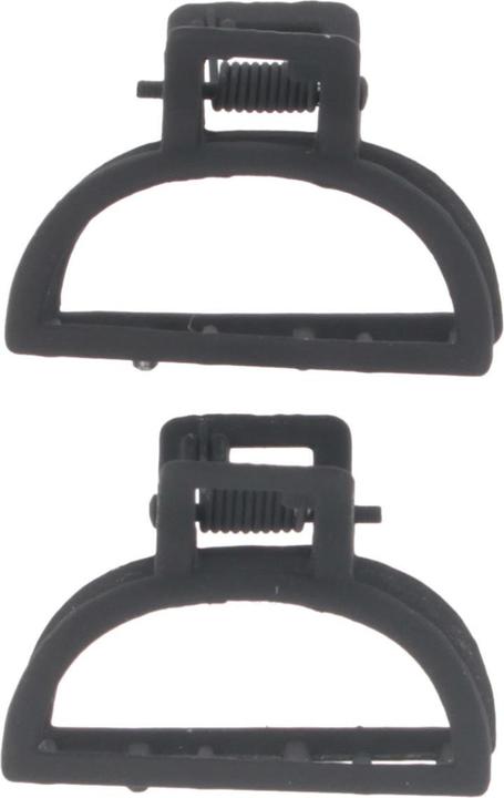 Image du produit Solida Pince à cheveux noire mate (2 pcs)