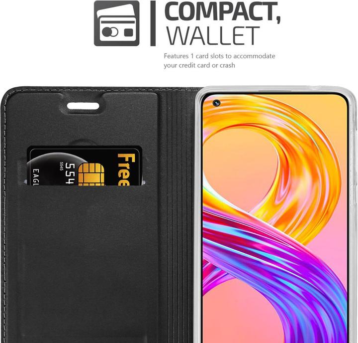 Image du produit Cadorabo Classy Book Housse pour Realme 8 4G / 8 PRO (Realme 8 Pro, realme 8)