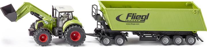 Produktbild Siku Traktor mit Frontlader, Dolly und Muldenkippe