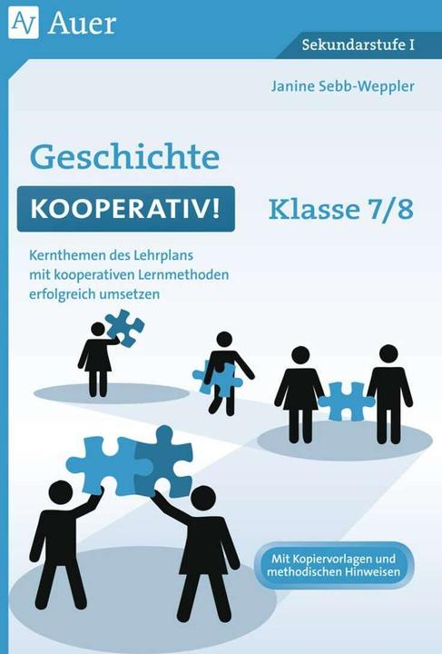 Produktbild Geschichte kooperativ Klasse 7-8 (Deutsch, Janine Sebb-Weppler, 2017)