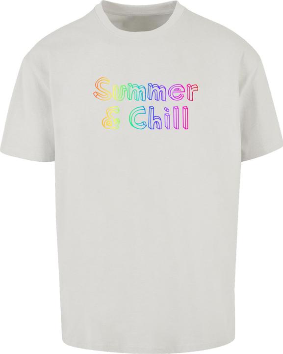 Produktbild Merchcode Summer And Chill Rainbow Heavy Oversized Tee - 117931 (4XL)