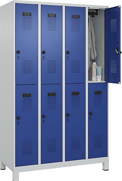 Actual product image C+P Evolo PLUS double-decker locker (120 cm, 195 cm)