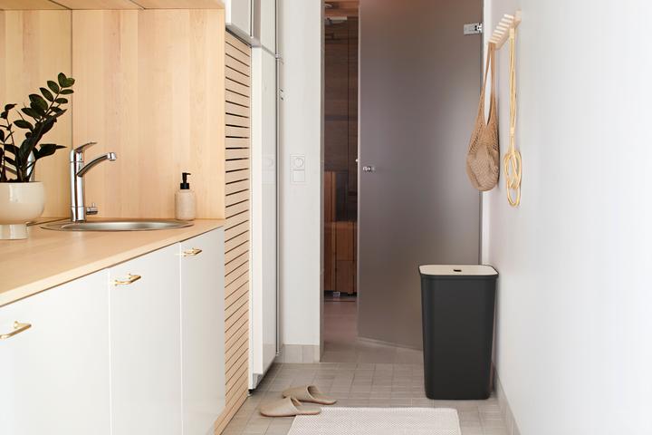 Actual product image Orthex Collect Storage Box with Lid, 53 L, black (53 l)