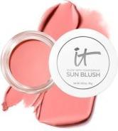 Actual product image It Cosmetics Glow with Confidence Sun Cream Blush Blendable Buildable Blush Bronzer for a Pop of Sun (Fair Light)