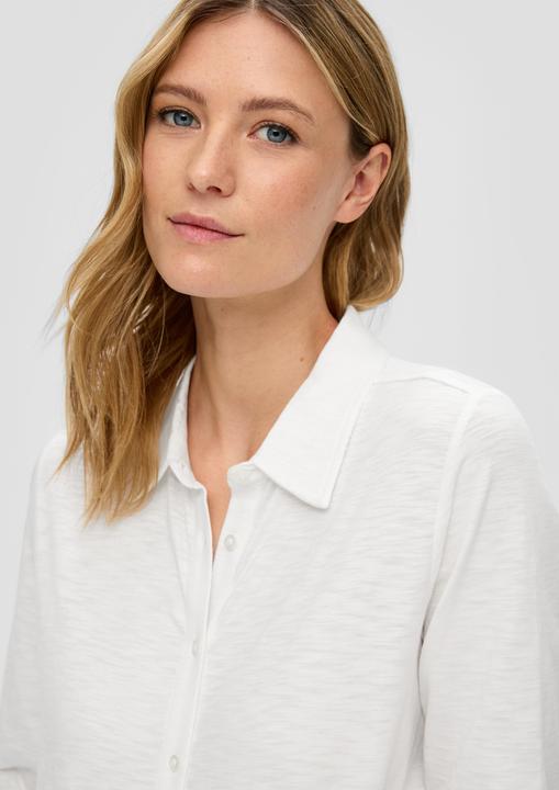 Immagine prodotto s.Oliver Bluse Hemdbluse aus Jersey (42)