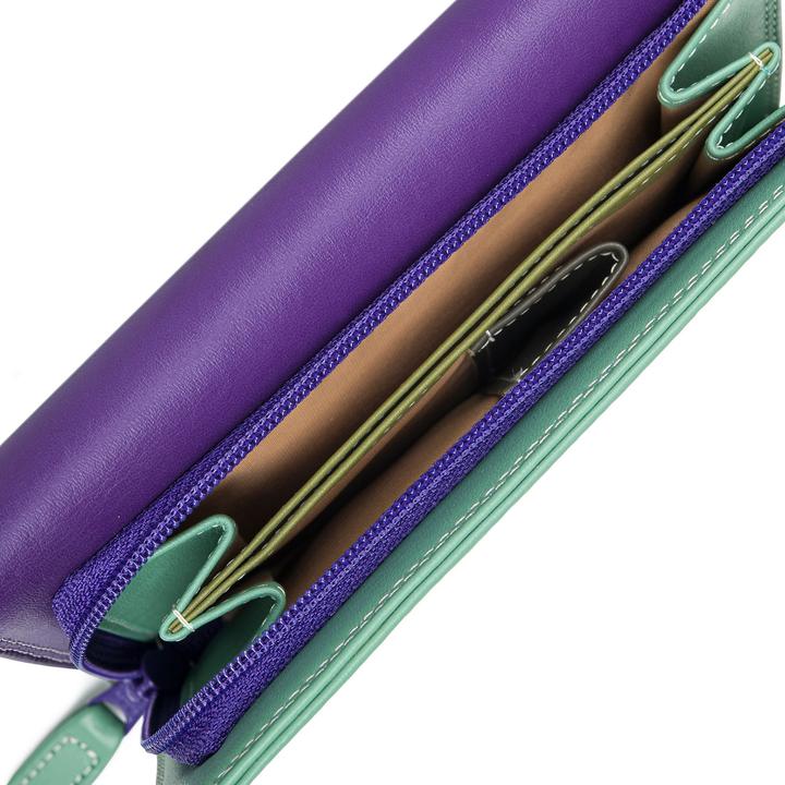 Actual product image Mywalit Medium Tri-fold Geldbörse I Leder 14 cm
