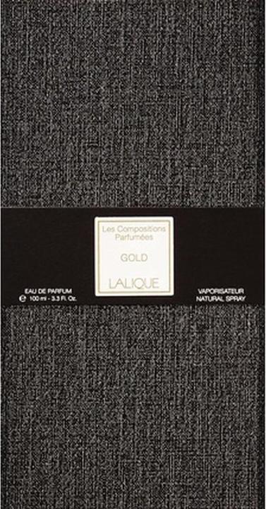 Actual product image Lalique Les Compositions Parfumees Gold (Eau de parfum, 100 ml)