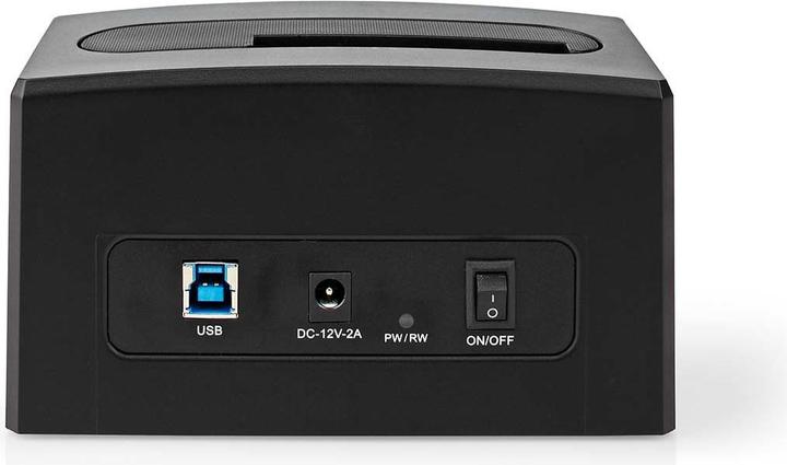 Actual product image Nedis Hard Drive Dock | USB 3.2 Gen1 | USB Type-A | 1 Hard Drive | 2.5 / 3.5 " | USB 3.2 (USB-A)