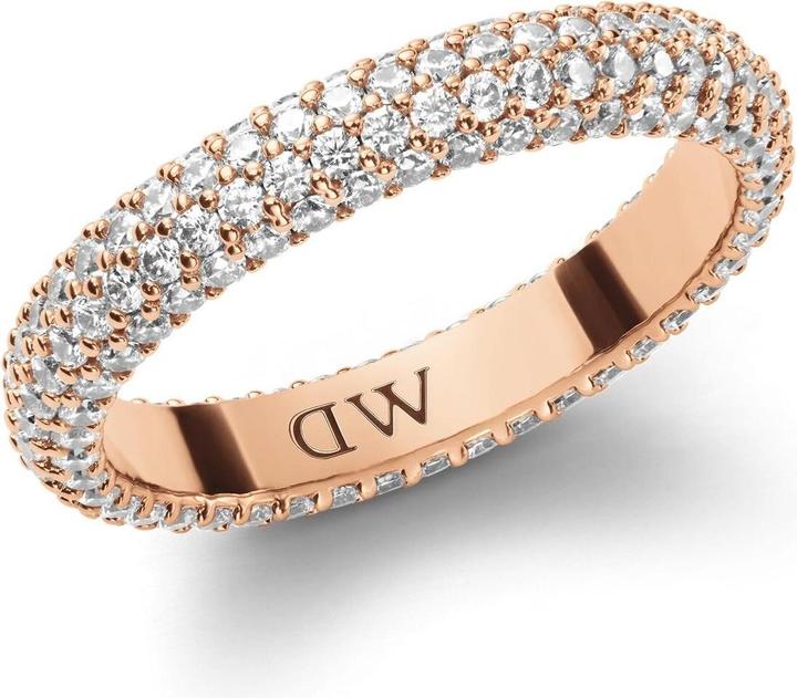 Actual product image Daniel Wellington Shimmering Bronze Ring with Pavé Crystals DW0040062 - Circuit: 56 mm (56)