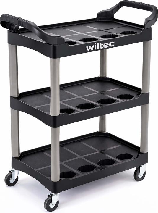 Wiltec 3-Ebenen Rollwagen Typ 01 Werkstattwagen Werkzeugwagen Transportwagen