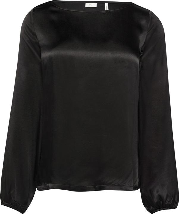 Actual product image S.Oliver T-Shirt Satiniertes Blusenshirt aus Viskose (36)