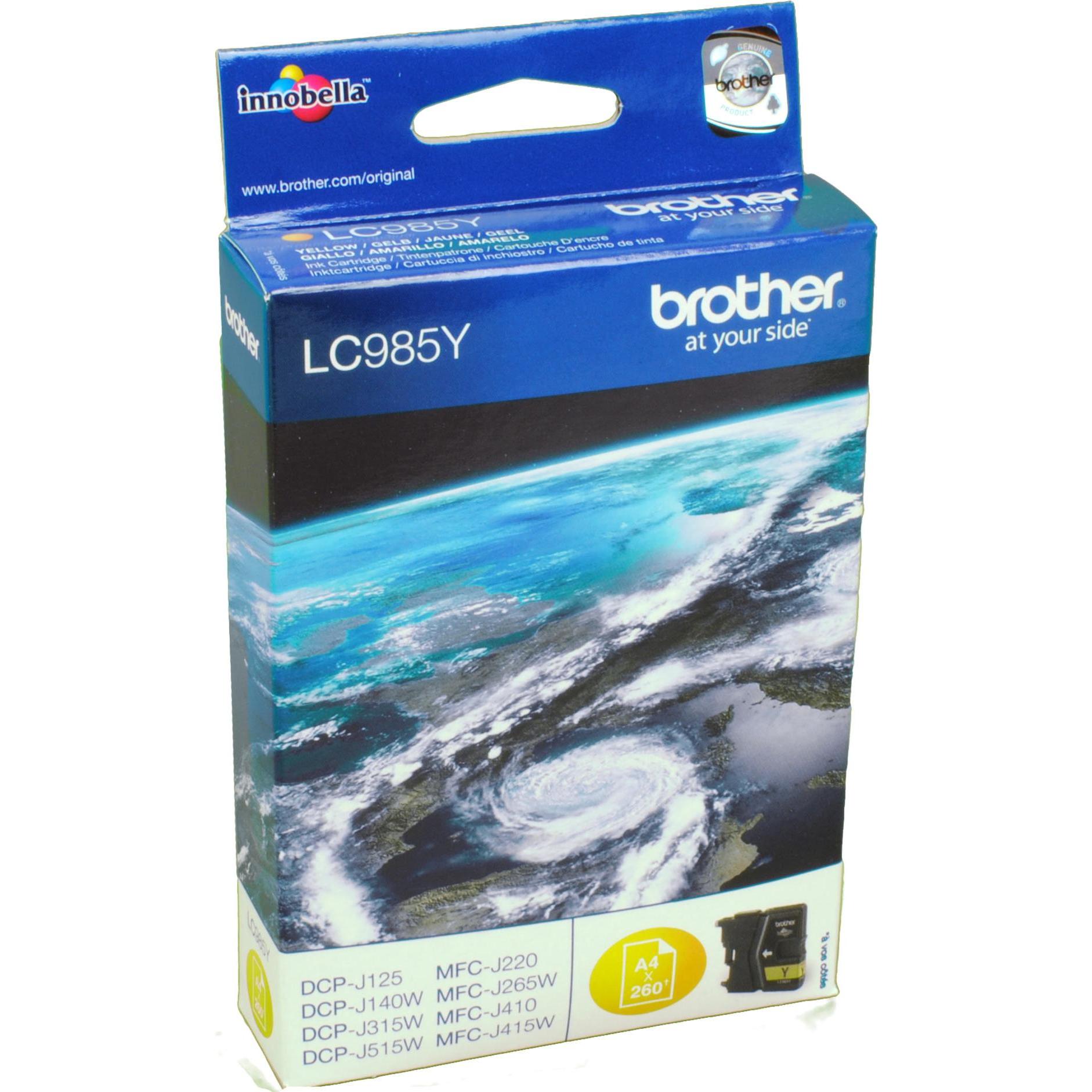 Brother, Druckerpatrone, Lc-985y (Y)