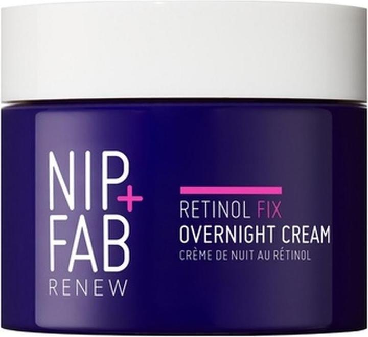 Image du produit Nip + Fab Crème de nuit au rétinol fixe (Overnight Cream) 50 ml (50 ml, Crème de nuit)