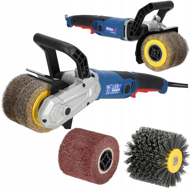 Immagine prodotto Dedra Macchina elettrica per la satinatura 1300W DED7933 (Smerigliatrice a rulli, 1300 W)