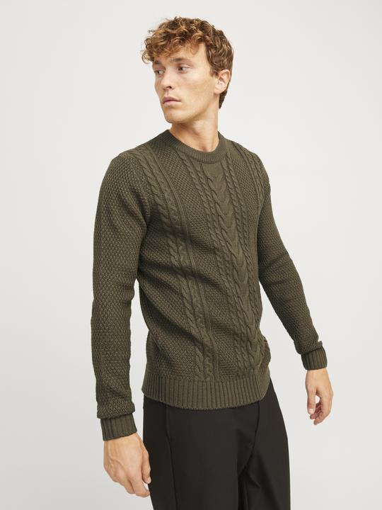 Produktbild Jack & Jones Einfarbig Strickpullover Strickpullover (S)